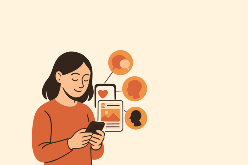 User behavior research on Instagram